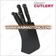 stainless steel kitchen knife set of 6pcs