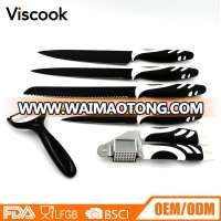 New product 2017 professional 6pcs knife sets With Long-term Service